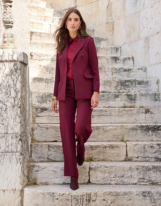 Blazer kombinieren für jede Figur: bunte Blazer