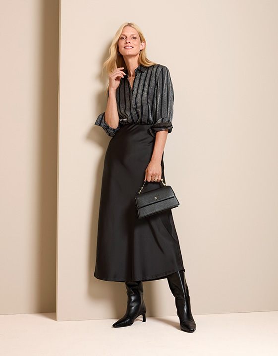 Festliche Outfits im Winter - für Weihnachten und Silvester - Look 6