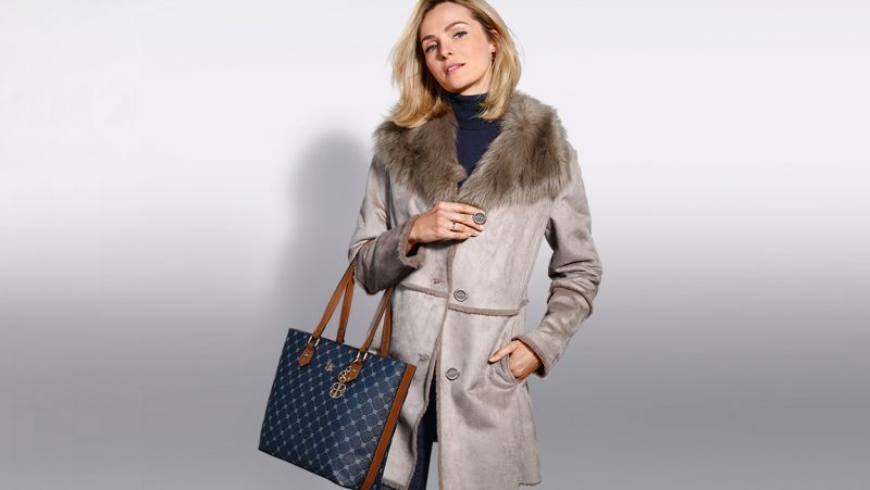 Tasche in Blau von basler