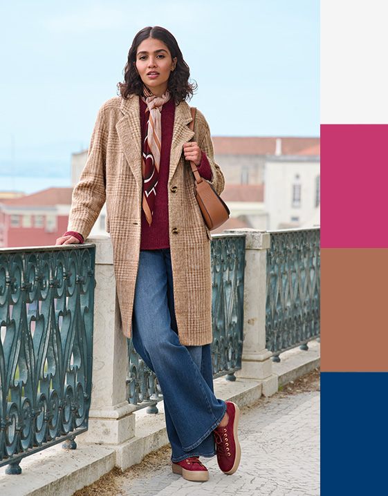 Pink und Rosa kombinieren: Look mit HImbeerrosa